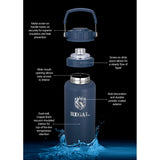 Urban Peak 34oz Dual Top Water Bottle