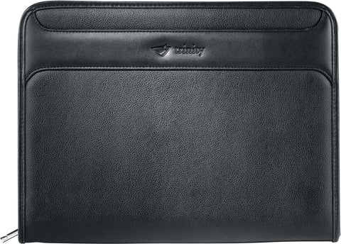 The Burke Zippered Padfolio with FSC® Mix Paper