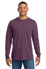 Comfort Colors® Men's Heavyweight Ring Spun Long Sleeve Pocket Tee
