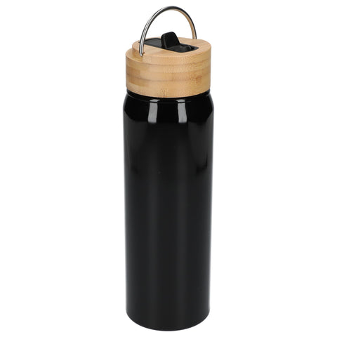 Billy 26oz Eco-Friendly Aluminum Bottle W/ FSC® 100% Bamboo Lid
