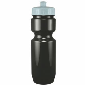 22 Oz. Bike Bottle w/ Push Pull Lid - Solid Colors