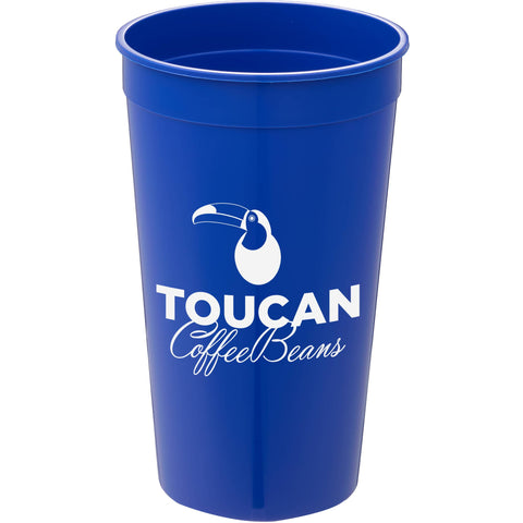 Solid 32oz Recycled Stadium Cup