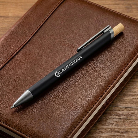 Shearwater Ballpoint Pen w/Bamboo Clicker