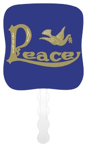 Peace - Pictorial Fan