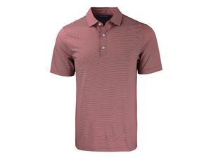 Cutter & Buck Forge Eco Double Stripe Stretch Recycled Mens Big &Tall Polo