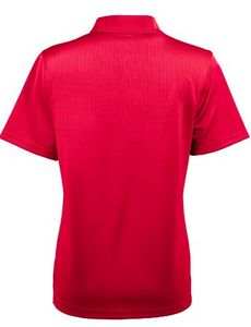 Zorrel® Ladies' Paseo Dot Stripe Jacquard Stripe Polo Shirt