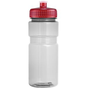 20 Oz. Translucent Recreation Bottle w/ Push Pull Lid