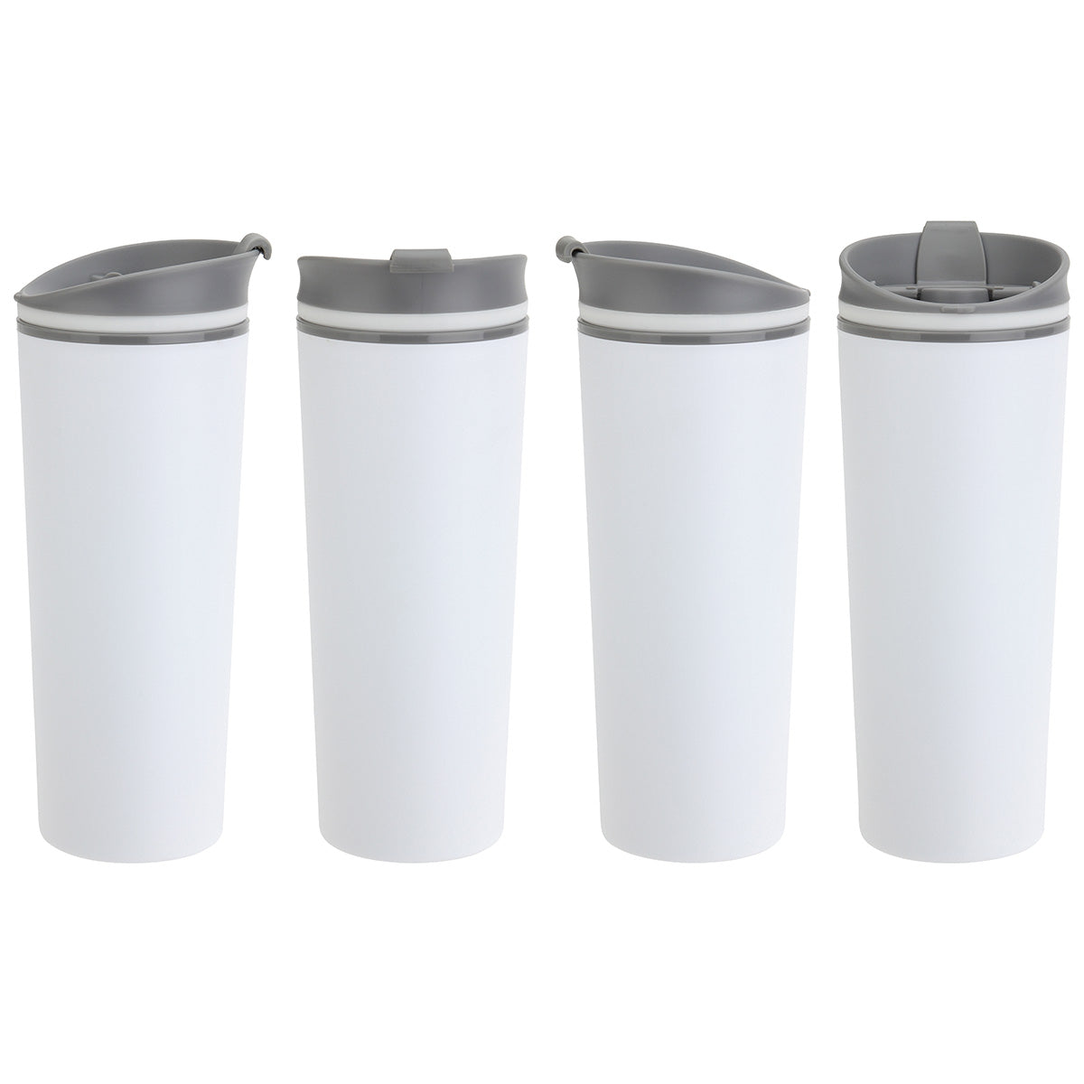Commuter 17 oz Double-wall Polypropylene Tumbler with Flip Top Closure