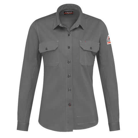 Bulwark Women's Flex Knit Button Down Shirt
