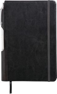 6'' x 8.5'' FSC® Mix Viola Bound Notebook with Pen