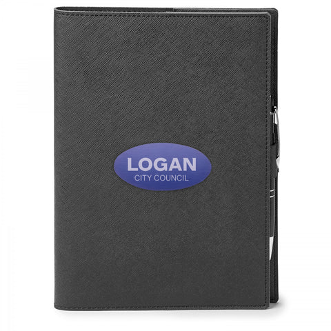 Genuine Leather Refillable Journal Combo