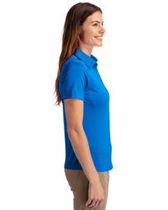 Cutter & Buck Prospect Eco Textured Stretch Recycled Womens Short Sleeve Polo