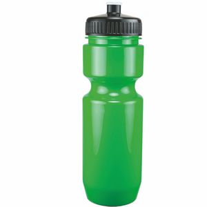 22 Oz. Bike Bottle w/ Push Pull Lid - Solid Colors