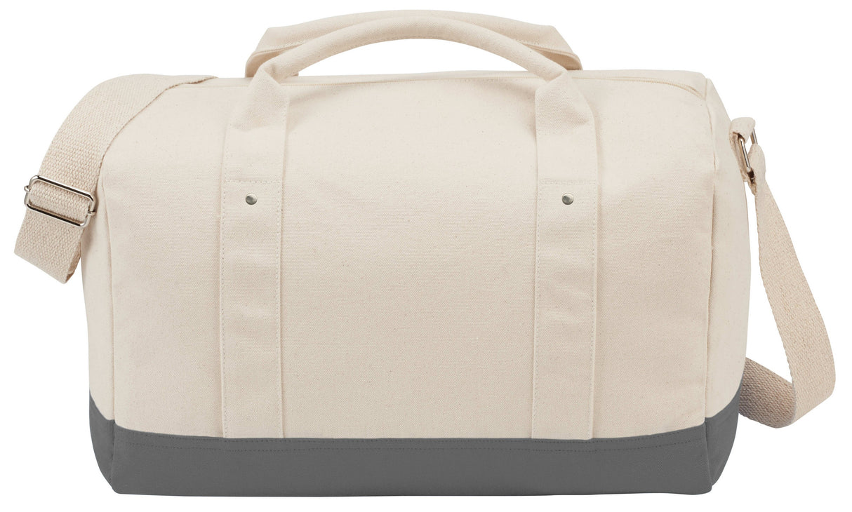 Belair 17'' Cotton Canvas Duffle Bag