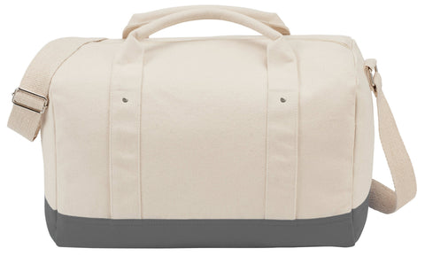 Belair 17'' Cotton Canvas Duffle Bag