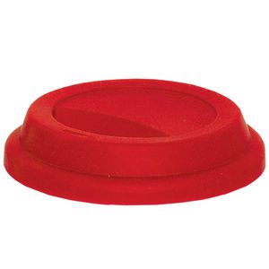 17 Fl. Oz. Mug with Silicone Lid: White mug