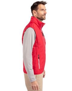 Cutter & Buck Rainier PrimaLoft? Mens Big and Tall Eco Insulated Full Zip Puffer Vest