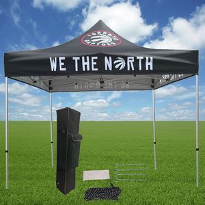 000550  Premium Sublimated Tent Kit 10', Includes Premium 40mm Aluminum Frame, Canopy, Case, Grass Stake Kit