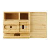 Bamboo Fast Wireless Charging Dock Station