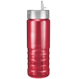 Translucent Red/Clear Lid