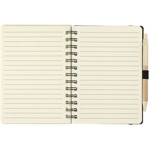 5'' x 7'' FSC® Mix Wheat Straw Notebook with Pen