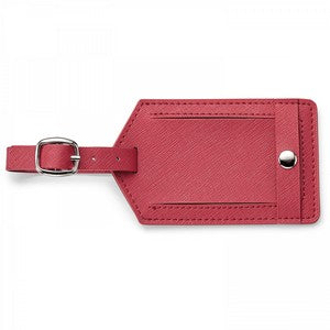 Toscano Genuine Leather Luggage Tag