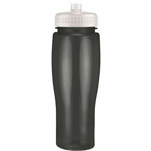 24 Oz. Contour Translucent Bottle w/ Push Pull Lid