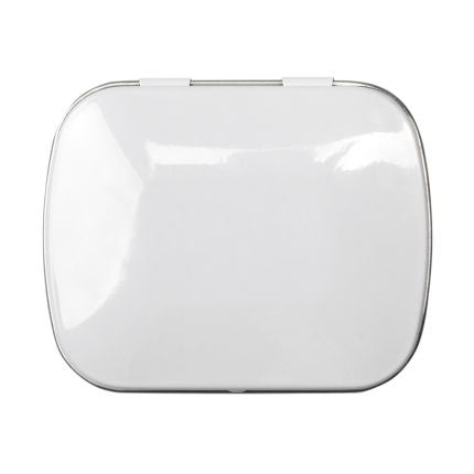 Domed Tin - Imprinted Square Mints