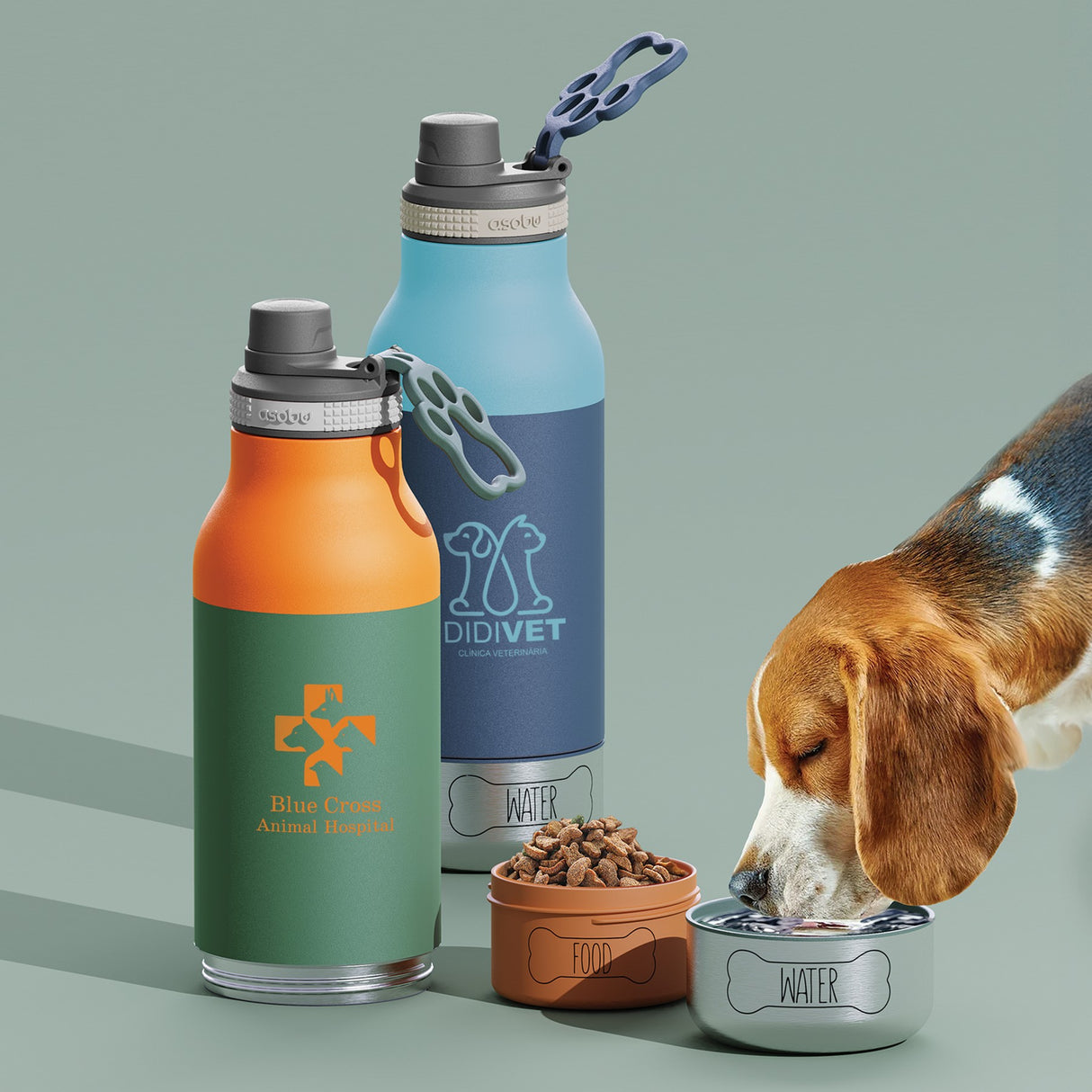 34 oz Asobu Barky Water Bottle