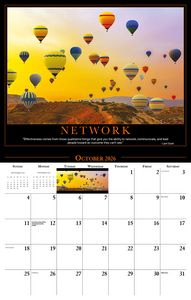 Galleria Wall Calendar 2026 Motivation