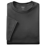 Charcoal Gray Blank Folded View