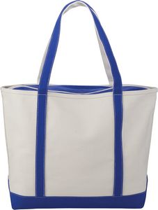 000383 Baltic 24oz Cotton Canvas Tall Zippered Boat Tote
