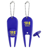 Fairway Golf Divot Tool With Ball Marker