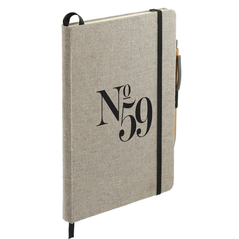 5.5'' x 8.5'' Recycled Cotton Bound Journal Set