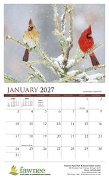 HotLine Products Songbirds Appointment Calendar - Stapled open image