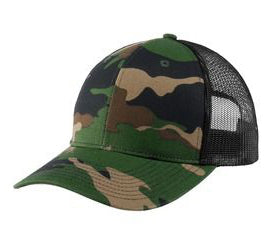 Woodland Camo Black Blank