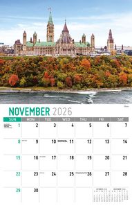 Galleria Wall Calendar 2026 Scenes of Ontario