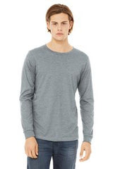 Bella+Canvas® Adult Unisex Heather CVC Long Sleeve Tee
