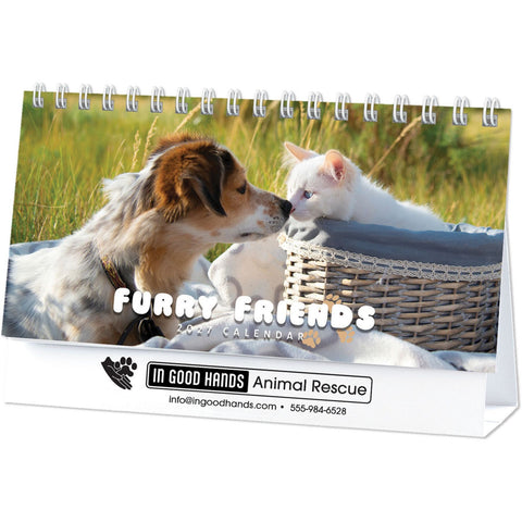 Furry Friends Desk Calendar