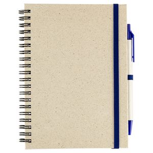 Prairie Fragrant Grass Recycled Spiral Notebook with Pen