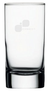 Cavan 3.25oz heavy sham clear tasting glass - Etched