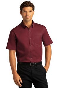 Port Authority® Short Sleeve SuperPro™ React™ Twill Shirt
