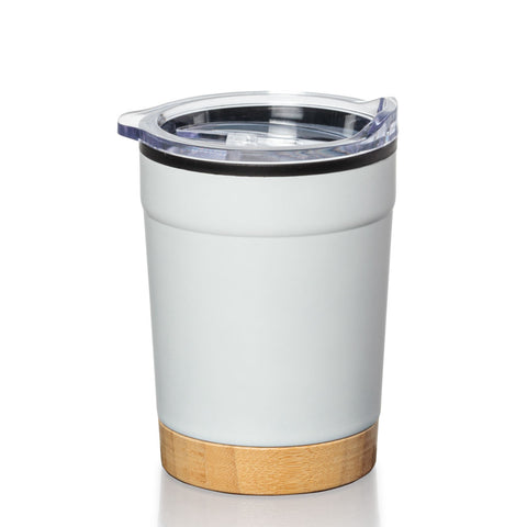 Eduardo Double Wall Tumbler w/Bamboo Base - 12oz