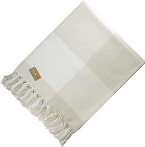 Field & Co.r 100% Organic Cotton Check Throw Blanket