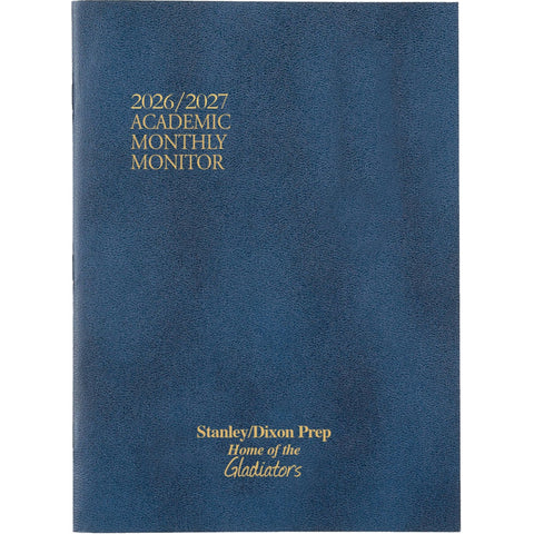 Monthly Monitor Academic 7x10 Desk Planner