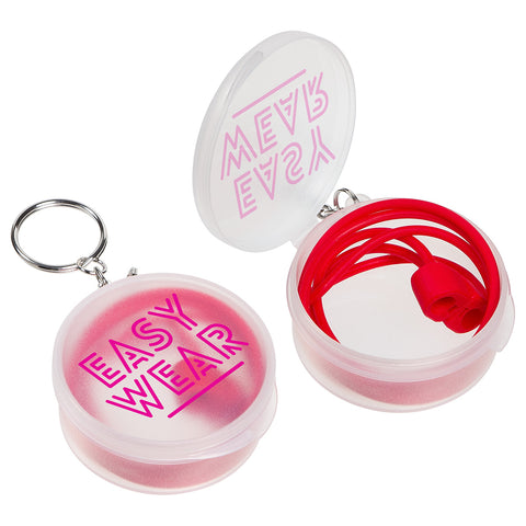 Easy-Wear Earbud/Glasses Holder