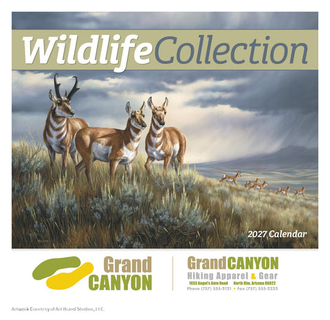 HotLine® Products Wildlife Collection Appointment Calendar - Stapled