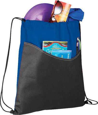 Rivers Non-Woven Drawstring Bag
