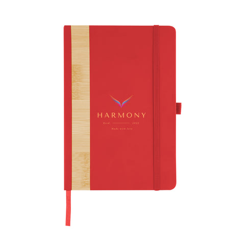 Recycled Pu And Bamboo Accent Journal