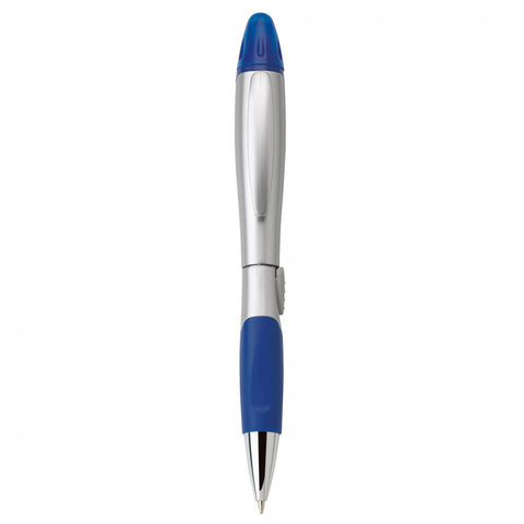 Silver Blossom Ballpoint Penhighlighter